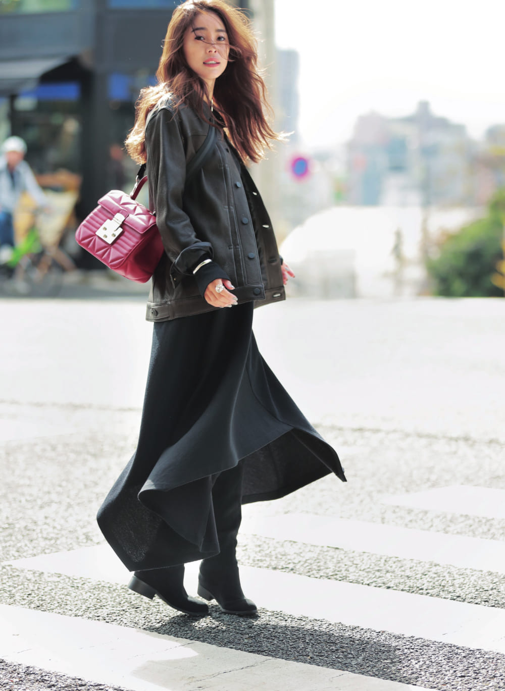 Hd限定黒 ワンピース コーデ 冬 人気のファッショントレンド